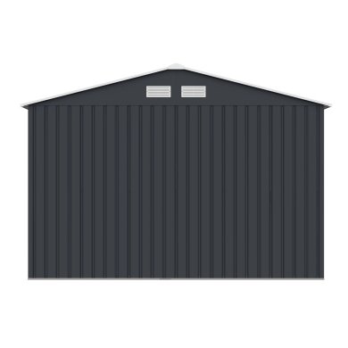 Садовый домик Corciano M-C 277x255x192 см Серый - 2 Садовый домик Corciano M-C 277x255x192 см Серый 5901721058194 фото - 2