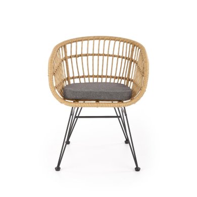 Садовое кресло Halmar K-456 Дерево - 2 Садовое кресло Halmar K-456 Дерево V-CH-K/456-KR фото - 2