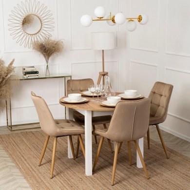 Розкладний обідній стіл Mebel Elit HARRY Дуб крафт B.HARRY/DC/B/S фото - 13