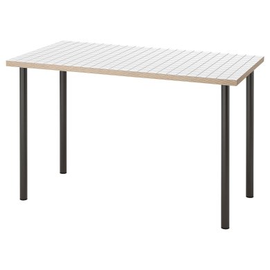 IKEA Письмовий стіл LAGKAPTEN/ADILS Білий (ИКЕА ЛАГКАПТЕН/АДИЛЬС) 19508409