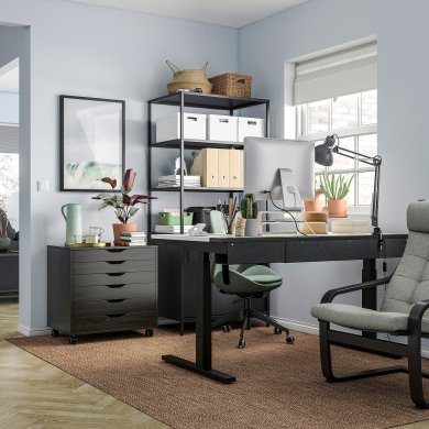 IKEA Стеллаж TROTTEN Антрацит (ИКЕА ТРОТТЕН) 80474839 фото - 16