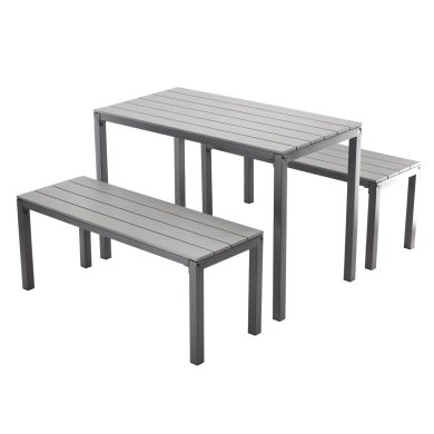 Комплект садовой мебели Garden Line MEB0841 Серый MEB0841