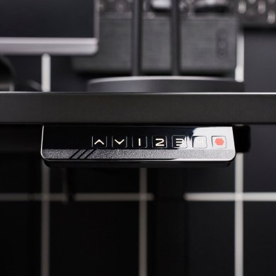 IKEA Основа для стола регулируемая UPPSPEL 140/180 см Черный (ИКЕА УППСПЕЛ) 30511349 фото - 5