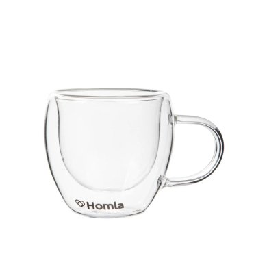 Набор чашек Homla CEMBRA 80 мл Прозрачный 227283 фото - 2