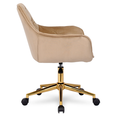 Офісне крісло Mebel Elit MILAN Бежевий ME.MILAN/BZ/ZL/V/FO фото - 3
