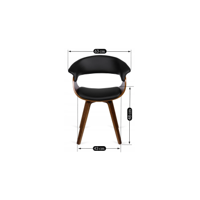 Обеденный комплект Mebel Elit HARRY OHIO | Дуб ривьера / Черный HARRY/DR/S/OHIO/DG/Z4/K фото - 9