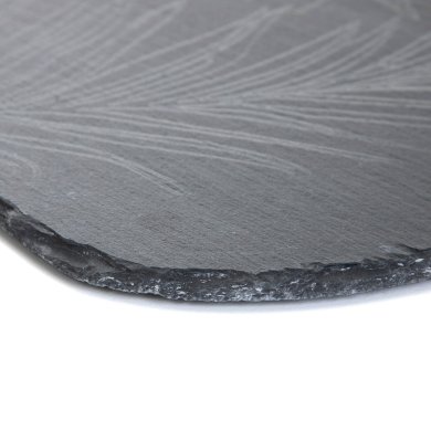 Сервірувальна дошка Homla STONE 47x25 см | Чорний - 3 Сервірувальна дошка Homla STONE 47x25 см | Чорний 164789 фото - 3