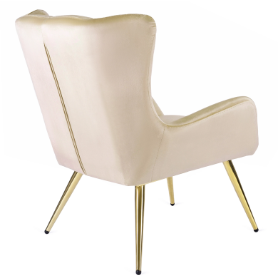 Крісло м'яке Mebel Elit VINCENT 2 Кремовий - 4 Крісло м'яке Mebel Elit VINCENT 2 Кремовий ME.VINCENT/KR/V/FW фото - 4