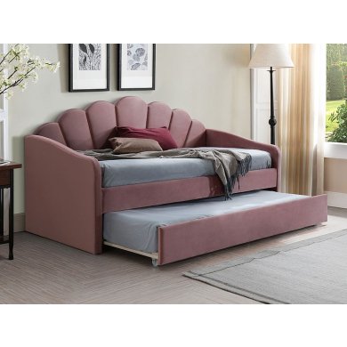 Кровать Signal Bella Velvet | Розовый BELLAV90AR