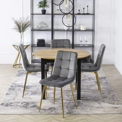 Обеденный стул Mebel Elit YORK Серый ME.YORK/P/ZL/V/K фото - 5