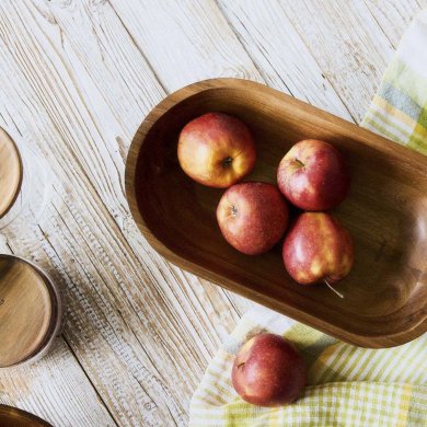 Миска Homla MOOKA 45x21 см Дерево 229186 фото - 6