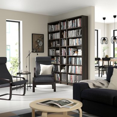 IKEA Стелаж BILLY Коричневий (ИКЕА БИЛЛИ) 09483536 фото - 5