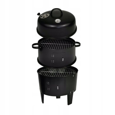 Вугільний гриль-коптильня Kontrast BBQ1004 Чорний - 4 Вугільний гриль-коптильня Kontrast BBQ1004 Чорний 5.22.13969 фото - 4