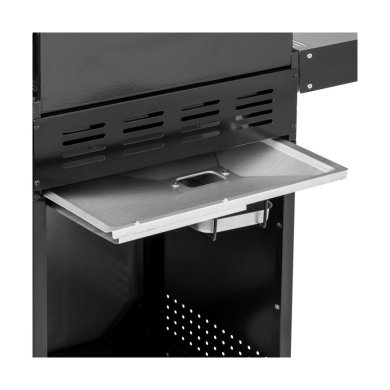 Газовий гриль з чавунною решіткою Kontrast KENTON NATERIAL Чорний 45749564 фото - 3