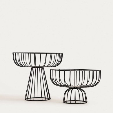 Сервировочная корзина Homla WARDON 28 см Черный 243487 фото - 4