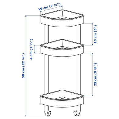 Полка угловая BROGRUND - 8 IKEA Полка угловая BROGRUND (ИКЕА BROGRUND) 30408979 фото - 8