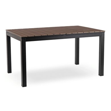 Комплект садовой мебели Mebel Elit ARGOS FRESNO BIG 6 Черный ME.ARGOS/160-260/O/CZ/OGR/S:1|ME.FRESNO/CZ/RT/FW:6 фото - 2