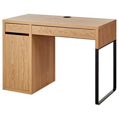 IKEA Письменный стол MICKE Дуб (ИКЕА МИКЕ) 40351741
