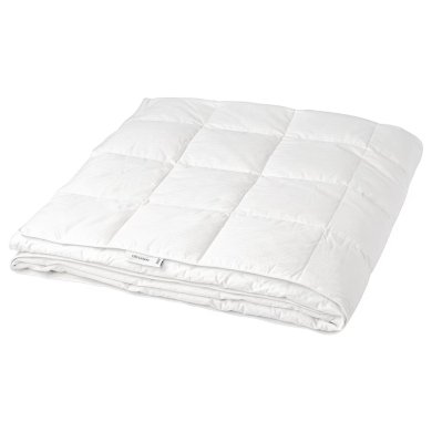 IKEA Ковдра літня FJALLHAVRE 150x200 см Білий (ИКЕА ФЬЕЛЛЬХАВРЕ) 60456799