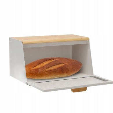 Хлібниця Chomik HIBISCO Білий - 4 Хлібниця Chomik HIBISCO Білий NEL8886 фото - 4