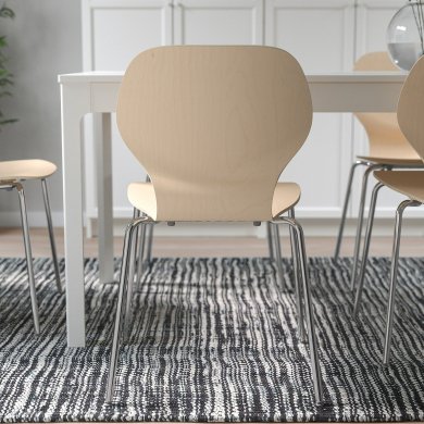 IKEA Обідній стілець SIGTRYGG Дерево (ИКЕА СИГТРЮГГ) 49481521 фото - 4