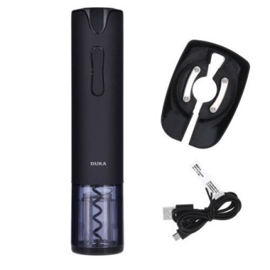 Электрический винный штопор Duka Bar | Черный - 3 Электрический винный штопор Duka Bar | Черный 1217398 фото - 3