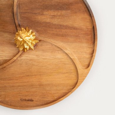 Сервірувальна дошка Homla LOVDAL 28 см Дерево 242793 фото - 4