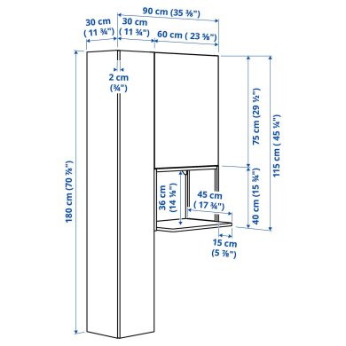 IKEA ENHET (ИКЕА ЭНХЕТ) 39613353 фото - 3
