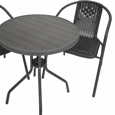 Садовий стіл Favora BISTRO Сірий FB12040GR фото - 8