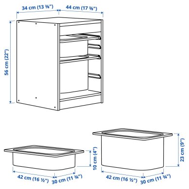 IKEA TROFAST (ИКЕА ТРУФАСТ) 59601976 фото - 5