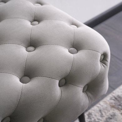 Скамья Mebel Elit VERA 2 Серый ME.VERA2/P/CZ/V/FW фото - 6