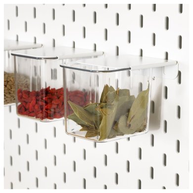 Контейнер з кришкою SKÅDIS - 13 IKEA Контейнер з кришкою SKÅDIS (ИКЕА СКОДИС) 80335909 фото - 13