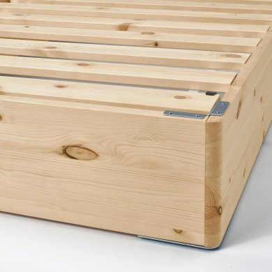 IKEA Основа ліжка LYNGOR 90х200 см Дерево (ИКЕА ЛИНГОР) 00566135 фото - 7