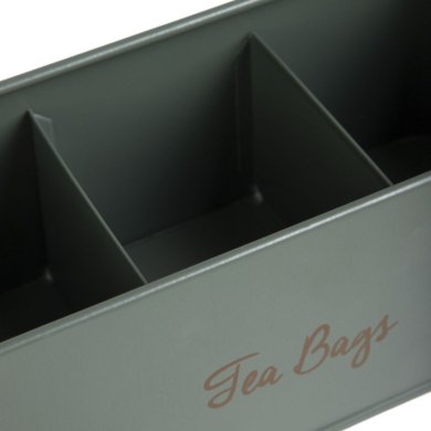 Контейнер для чаю Homla ESCILLE 20х8х8 см Зелений - 4 Контейнер для чаю Homla ESCILLE 20х8х8 см Зелений 226425 фото - 4