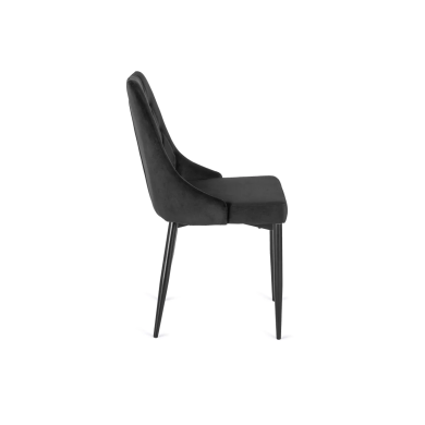 Обідній стілець Mebel Elit CORK Welur Чорний ME.CORK/CZ/V/K фото - 3