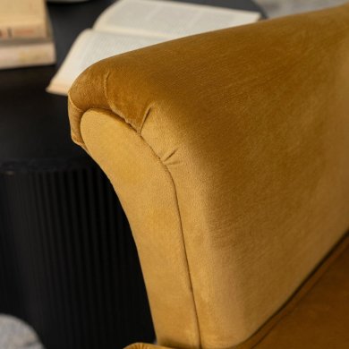 Крісло м'яке Mebel Elit KLARIS 2 Welur Гірчичний ME.KLARIS2/CU/V/FW фото - 12