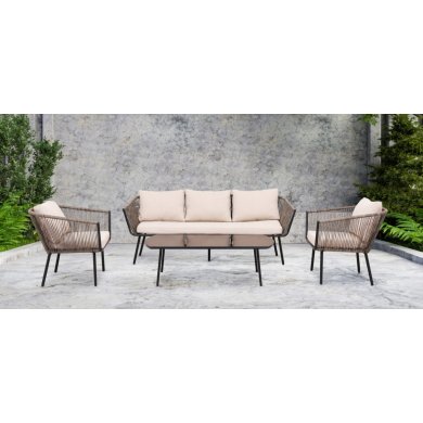 Комплект садовой мебели Kontrast GRENADA Бежевый - 15 Комплект садовой мебели Kontrast GRENADA Бежевый 5.05.13761 фото - 15