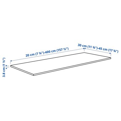 IKEA Столешница BARKABODA (ИКЕА БАРКАБОДА) 10347557 фото - 28