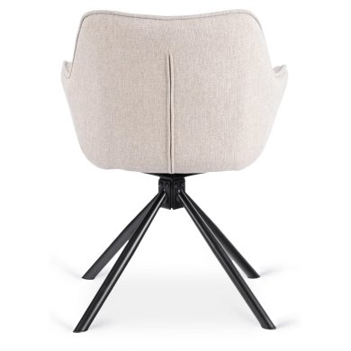 Обеденный стул поворотный Mebel Elit PEONY 2 Бежевый ME.PEONY2/BZ/T/K фото - 4