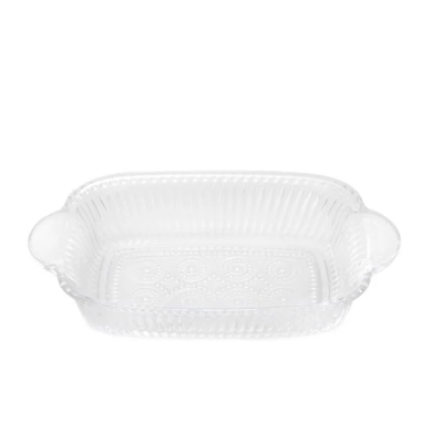 Блюдо Homla BARREL 24 см | Прозрачный - 2 Блюдо Homla BARREL 24 см | Прозрачный 214524 фото - 2