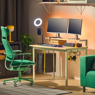 Комп'ютерний стіл UTVISNING Дерево - 2 IKEA Комп'ютерний стіл UTVISNING Дерево (ИКЕА УТВИСНИНГ) 00586398 фото - 2