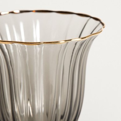 Бокал для вина Homla SCURO 450 мл Черный 241491 фото - 4