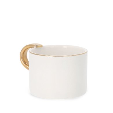 Чашка з блюдцем та ложкою Homla BOMLO 200 мл | Білий 200834 фото - 7