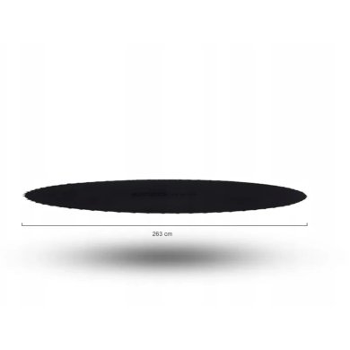 Батут с защитной сеткой Corciano TOTAL SPORT 312 см Синий 5901721051195 фото - 7