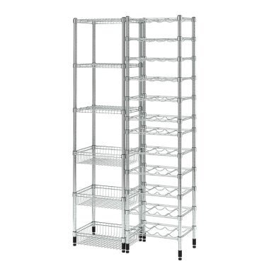 IKEA Стеллаж OMAR Серебристый (ИКЕА ОМАР) 39419902