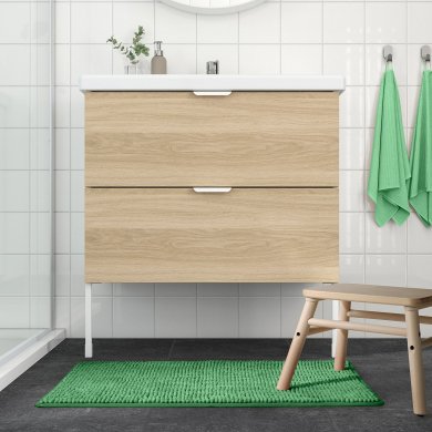 IKEA Килимок для ванної TOFTBO 50x80 см Світло-зелений (ИКЕА ТОФТБО) 60610277 фото - 7