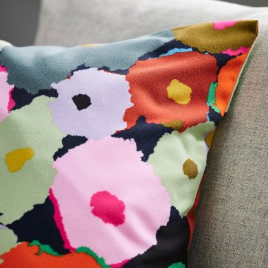 IKEA Декоративная наволочка MURREVA 50x50 см Разноцветный (ИКЕА МУРРЕВА) 80582805 фото - 3