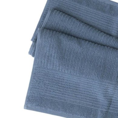 Полотенце для рук Homla NALTIO 50x90 см Темно-голубой 213439 фото - 2
