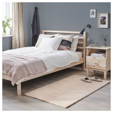 IKEA Ковер STOENSE 80x150 см Кремовый (ИКЕА STOENSE) 50426802 фото - 8