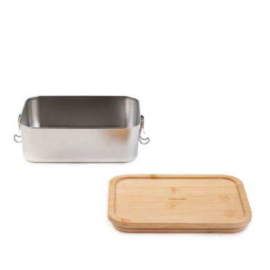 Ланч-бокс Homla NUKKA 1,6 л Сріблястий - 3 Ланч-бокс Homla NUKKA 1,6 л Сріблястий 218082 фото - 3